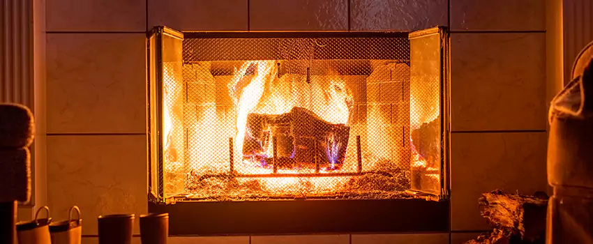 Mendota Hearth Landscape Fireplace Installation in Streetsboro, Ohio